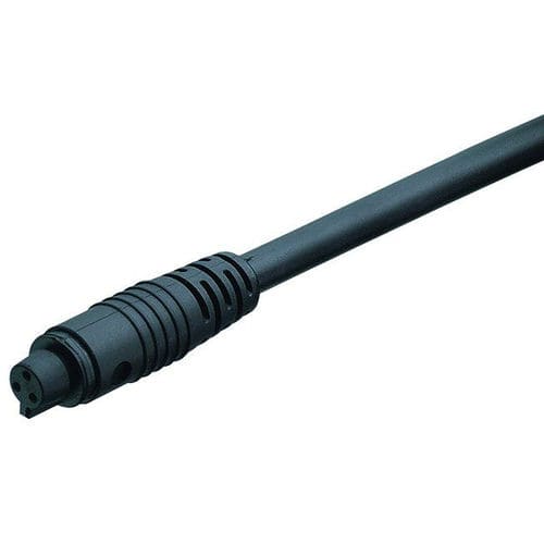 電源コネクター - 709 series - Franz Binder GmbH + Co. Elektrische Bauelemente KG - 円形 / メス / スナップ式