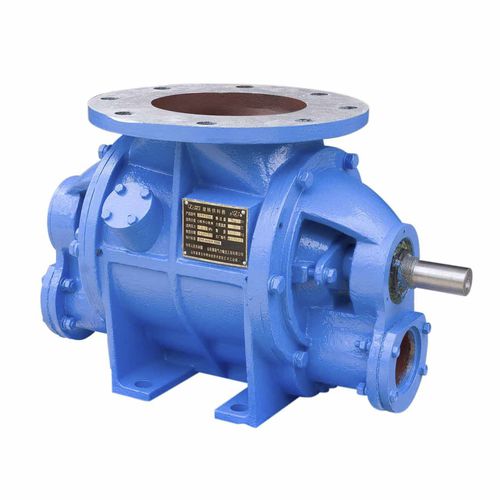 空気輸送用ロータリーバルブ - SRV  - Shandong Zhangqiu Blower Co.,Ltd - 粉末状 / 丸型フランジ