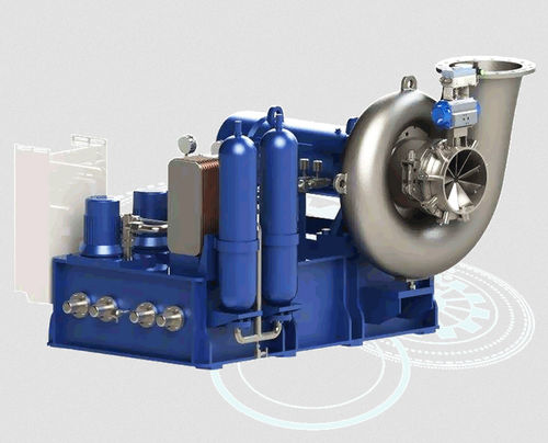 プロセスターボ型送風機 - PMSM - Shandong Zhangqiu Blower Co.,Ltd - 真空用 / 石油化学 / 産業用