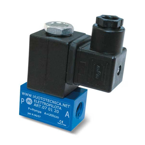 直動式電磁弁 - 070x20 series - VUOTOTECNICA - 2方向 / 常閉型 / 空気