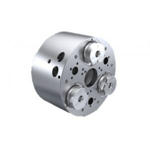 モーター式回転チャック - LS series - ITW Workholding - セルフセンタリング / 高締め付け力 / 加工用部品