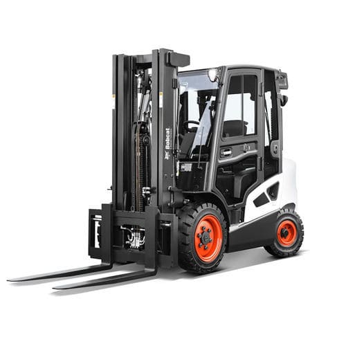 ディーゼルフォークリフト - D series - Doosan Industrial Vehicles - 乗り型 / ハンドリング用 / 精密