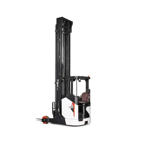 電動式リーチ型フォークリフト - BR series - Doosan Industrial Vehicles - 乗り型 / ハンドリング用 / コンパクト