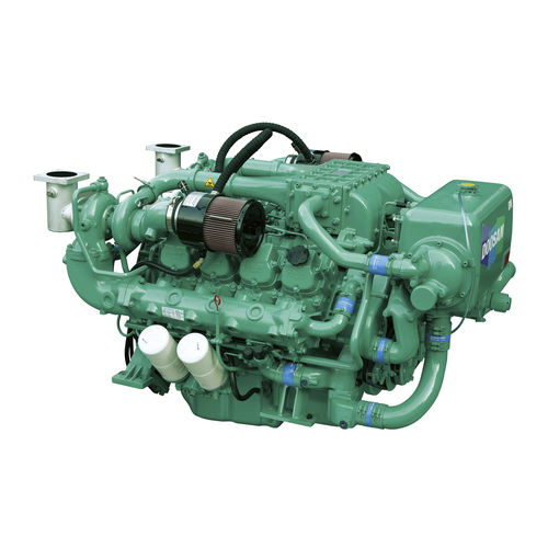 ディーゼルエンジン - V158TI - HD HYUNDAI INFRACORE - 8気筒 / ターボ過給機付き / マリン用