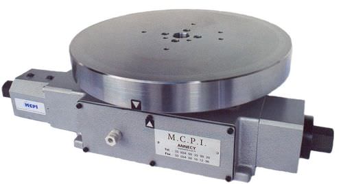 空圧式回転インデックステーブル - max. 200 kg | P300 - MCPI SAS - 横型 / 工作機械用 / 正面歯車