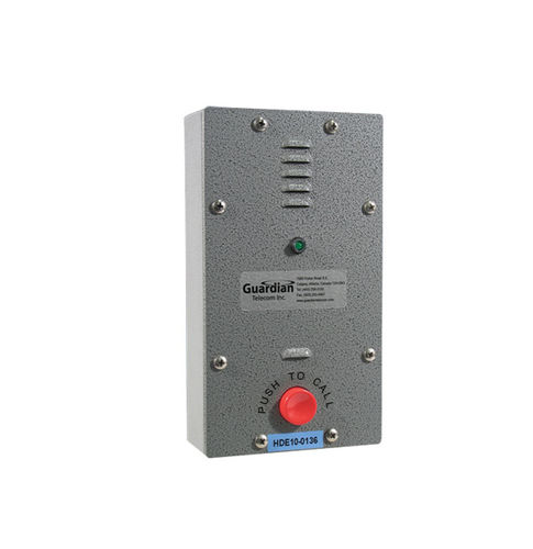 アナログ電話 - 0.25 W, 85 dB | HDE series - Guardian Telecom - 壁取り付け式 / 救急用