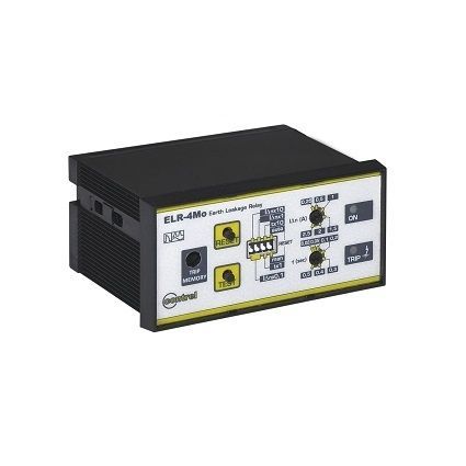 漏電保護継電器 - ELR-4 series - Contrel elettronica - 2NO/NC / パネル取り付け用 / DINレール