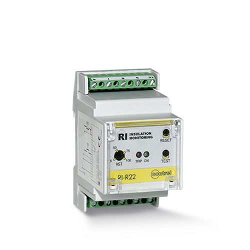 AC ネットワーク用絶縁監視装置 - RI-R22 - Contrel elettronica - DINレール