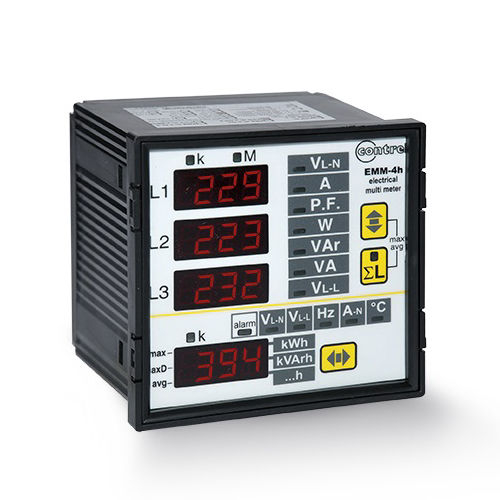 電圧測定器 - EMM-4h - Contrel elettronica - 電流 / 周波数 / 力率