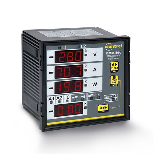 デジタルマルチメーター - EMM-4d2c - Contrel elettronica - パネル取り付け式 / 産業用 / 実験用