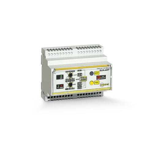 漏電保護継電器 - ELR-62 series - Contrel elettronica - 電流 / DINレール / IEC