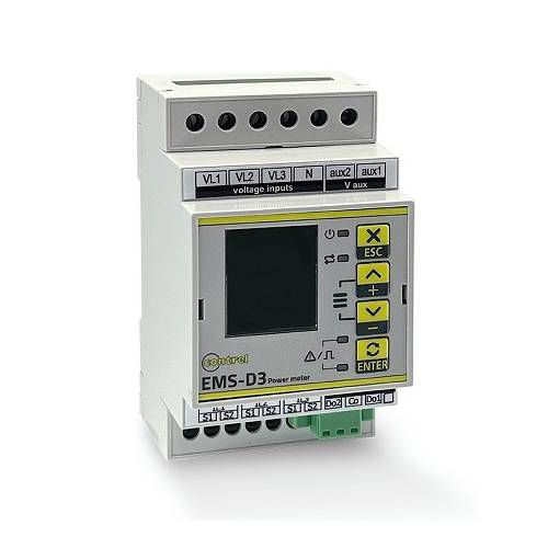 多機能電力計 - EMS-D3 - Contrel elettronica - 周波数計 / マルチメーター / エネルギー計
