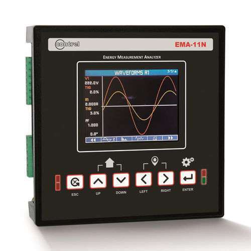 電力品質分析器 - EMA-11N - Contrel elettronica - 信号 / 監視用 / 高調波