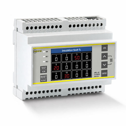 絶縁保護継電器 - HFL-12 - Contrel elettronica - 単相 / AC / DINレール