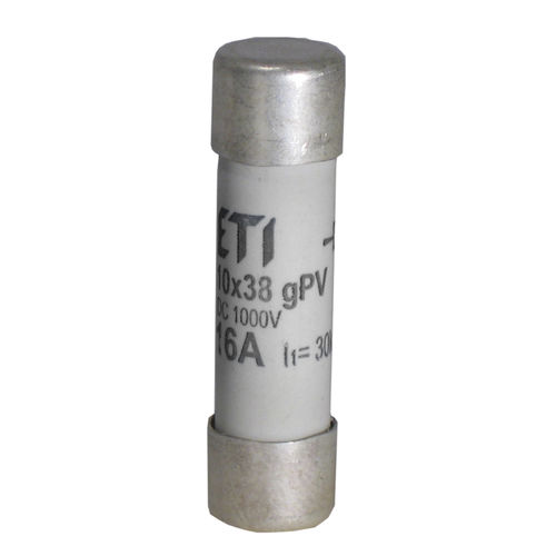 円筒ヒューズ - 002625065  - ETI - gPV クラス / 10x38 / 光起電用途用