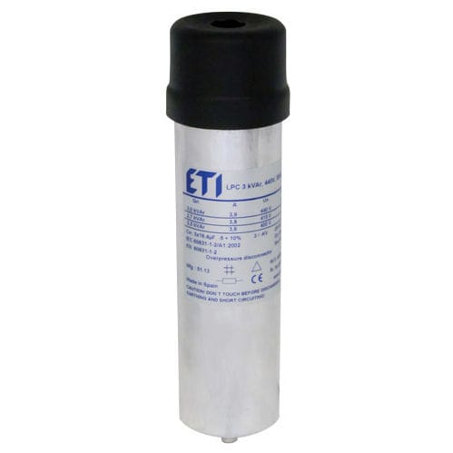ポリプロピレン フィルムコンデンサ - 004656555 - ETI - 円筒 / 力率修正用 / ドライ