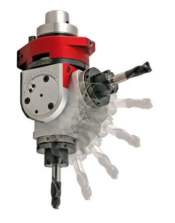 単軸ミリングヘッド - 0° - 100° | Smart Line Vario - Techniks - 可変角度式