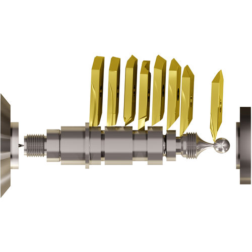 炭化物タ，ニング用小プレ，ト