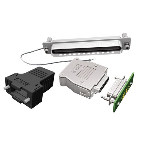 Sub-Dコネクター保護カバー - CONEC Elektronische Bauelemente GmbH - 標準タイプ / シールド / プラスチック
