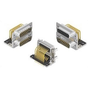 デュアルポートコネクター - CONEC Elektronische Bauelemente GmbH - データ用 / D-Sub / 長方形