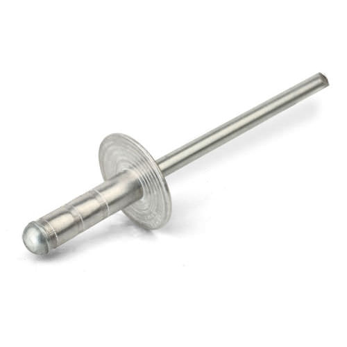 閉止リベット - 55548 series - FAR - フラットヘッド / 幅広ヘッド / スチール製