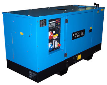 ディーゼル発電設備 - MG 23 S-Y - Genset - 単相 / 固定式 / 50 Hz
