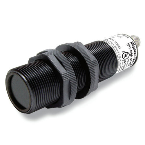超音波式近接センサ - RPS-409A-IS2 - Migatron - 円筒形 / M12 / アナログ