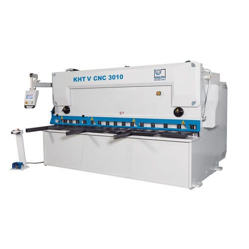 ギロチン式せん断機 - KHT V 3010  - Knuth Machine Tools - 油圧式 / プレート / CNC