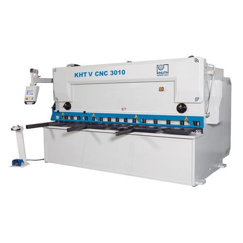 ギロチン式せん断機 - KHT V 3013  - Knuth Machine Tools - 油圧式 / プレート / CNC