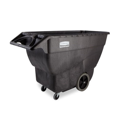バルク材用チルトトラック - FG101100BLA - Rubbermaid - 車輪付き / 開放型 / プラスチック製