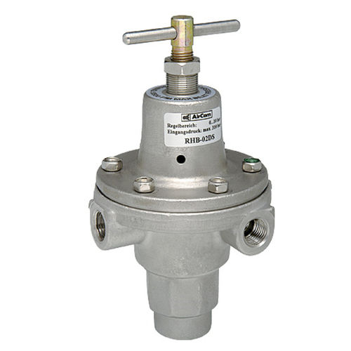 圧縮空気用圧力調整器 - RHB-S - AirCom Pneumatic - メンブレン / 一段 / ステンレス網製