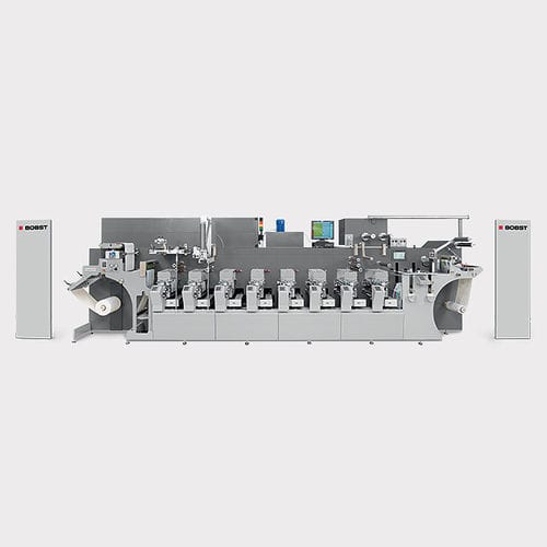 インラインフレキソ印刷機 - MX - BOBST - 8色 / ラベル / 大型サイズ
