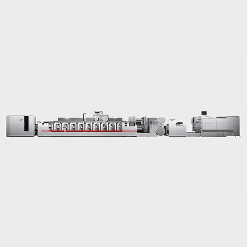 インラインフレキソ印刷機 - M6 - BOBST - 紙用 / プラスチック製フィルム用 / 段ボール用