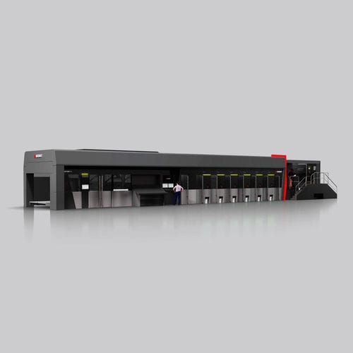 ダンボール紙用インクジェット印刷機 - MASTERFLEX HD+ - BOBST - カラー / 自動