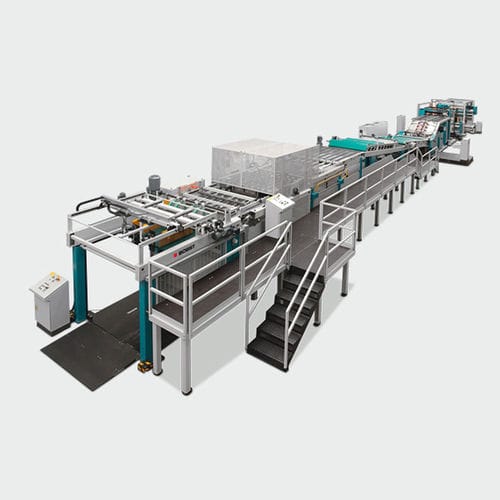 オンラインラミネート マシン - EXPERTFLUTE - BOBST