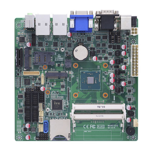 Mini-ITXマザーボード - MANO300 - AXIOMTEK - Intel® Celeron® / Intel® / 産業用