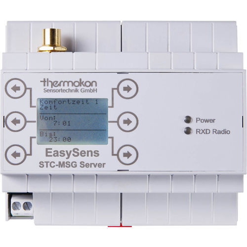 通信サーバー - STC-MSG - Thermokon Sensortechnik - DINレール