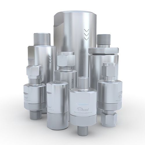 ステンレススチール製逆止弁 - TVR2-S1 - WEH GmbH Verbindungstechnik - ボール式 / ねじ式 / 化学産業用