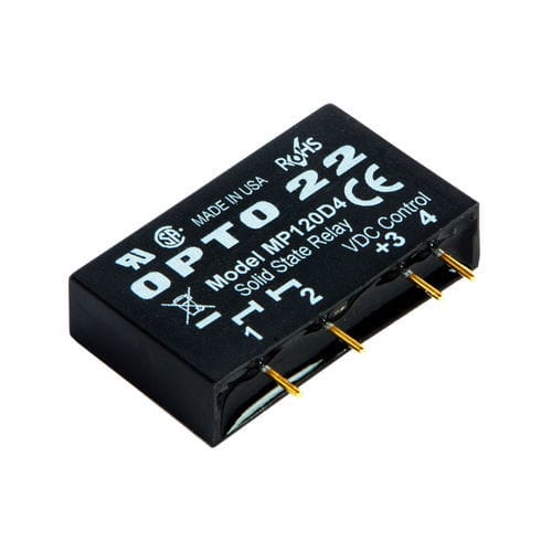 AC固体継電器 - MP120D4 - Opto 22 - プリント基板用 / 電源