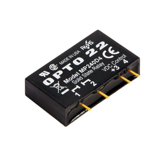 AC固体継電器 - MP240D4 - Opto 22 - プリント基板用 / 電源