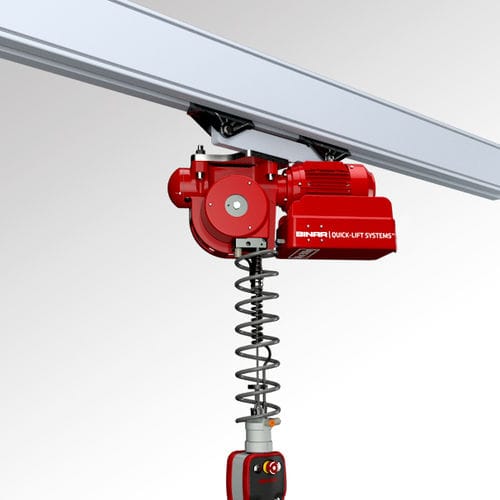 高架レールマウントマニピュレーター - Quick-Lift Rail 300i - Binar Handling AB - 空気圧式 / サーボドライブ / 機械式