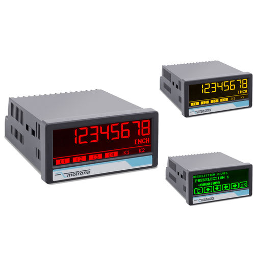 位置表示器 - IX355 touchMATRIX® SSI - motrona - 7セグメント / 液晶 / タッチスクリーン付き
