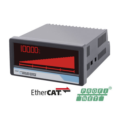 フィールドバス用指示調節計 - touchMATRIX® - motrona - 汎用 / プロセス / 周波数