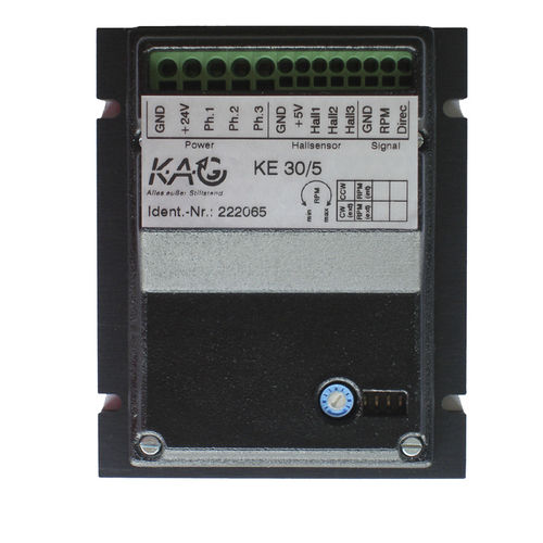 DC速度コントローラー - KE30/5 - Kählig Antriebstechnik GmbH - 四象限 / ポテンショメータ / デジタル