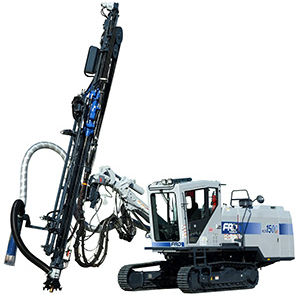 多機能掘削装置 - HCR1500-EDⅡ - Furukawa Rock Drill - クローラー式 / トップハンマ式 / 油圧式