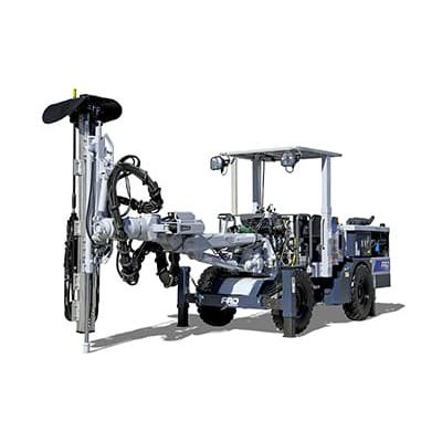 トンネル強化用掘削装置 - T1AM-F - Furukawa Rock Drill - 多機能 / 車輪付き / ダウンザホール