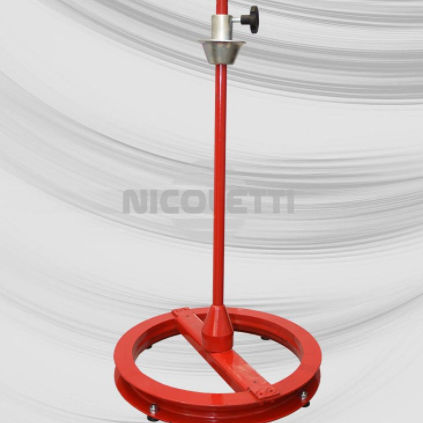 ケーブルドラム巻き出し機 - RAL-15 - MECCANICA NICOLETTI - 軸付