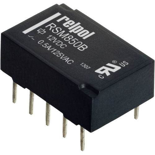 24VDC電気機械式継電器 - RSM850B series - RELPOL - 12VDC / 6VDC / 5VDC