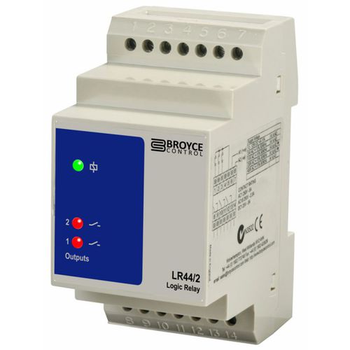 2NO監視継電器 - LR44/2 - Broyce Control - AC/DC / モーター / 発電機用