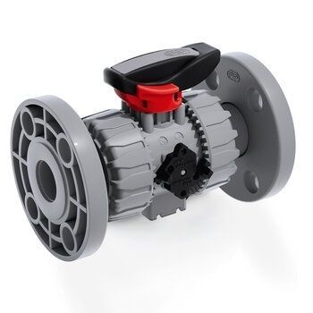 ボールバルブ - VKDOC - DUAL BLOCK® - FIP - Formatura Iniezione Polimeri - 手動式 / 制御 / 水